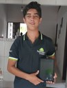 Estudante do Ifal Palmeira acessa as aulas com tablet recebido através do Auxílio Conectividade