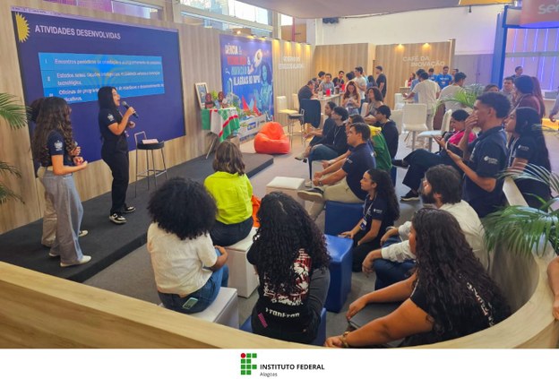 Estudantes do Ifal apresentam projeto em evento voltado à inovação e ao empreendedorismo