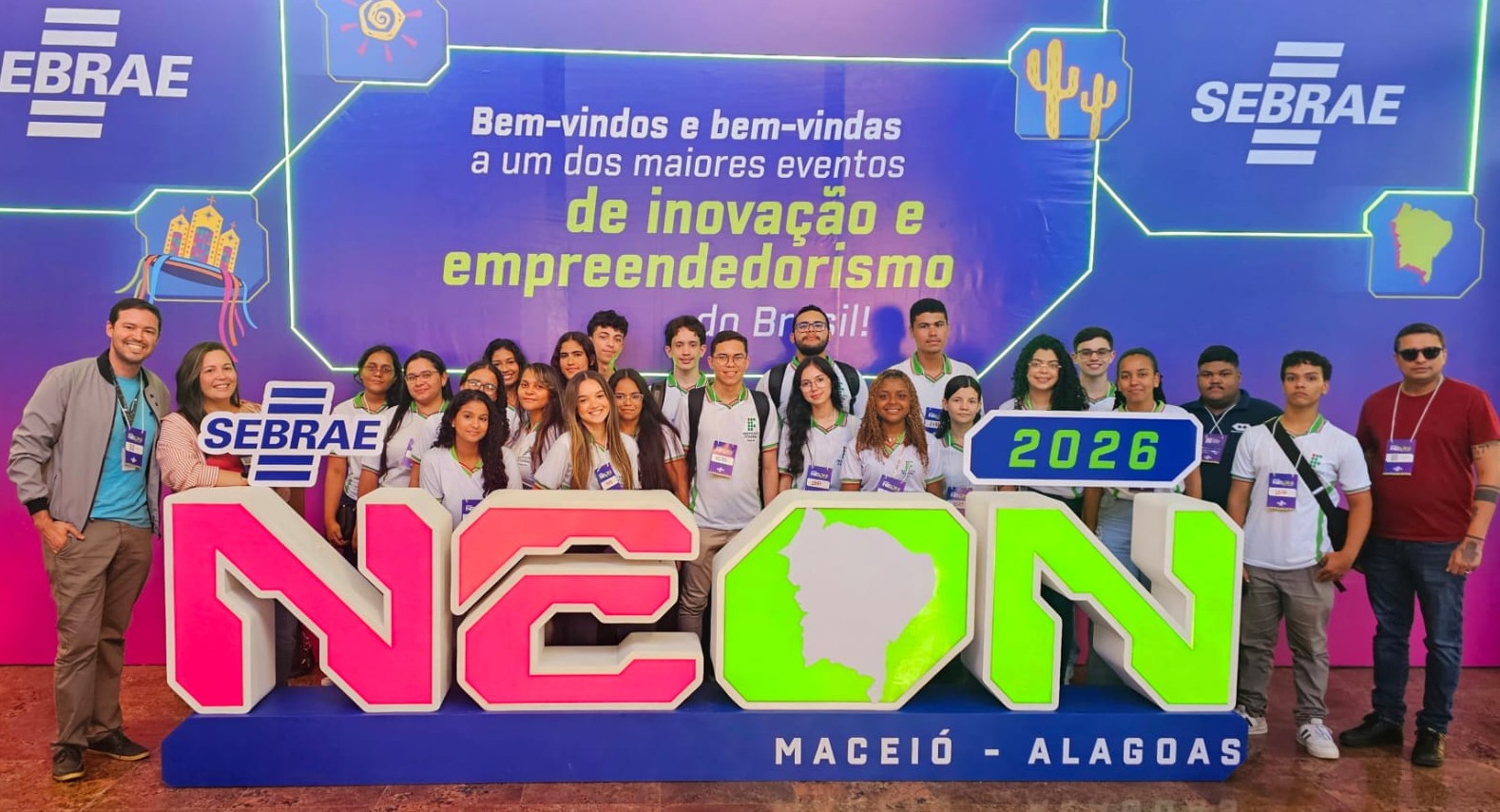 Alunos de diferentes campi do Ifal marcaram presença no evento