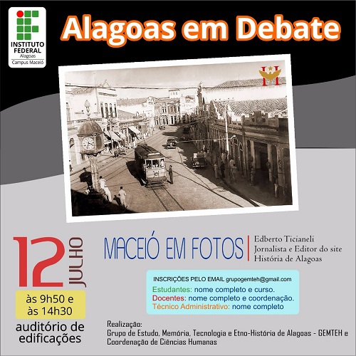 Seminário "Alagoas em Debate" promove discussões em alusão à Emancipação Política de Alagoas