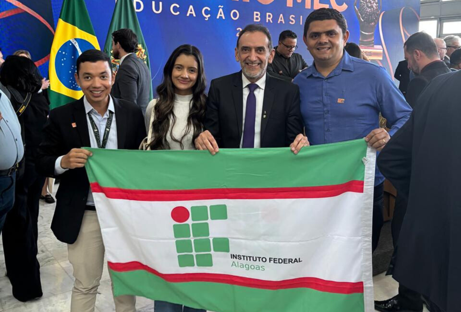 Thales Panteleão, Alicia Melo, Carlos Guedes e Edcleyton Silva
