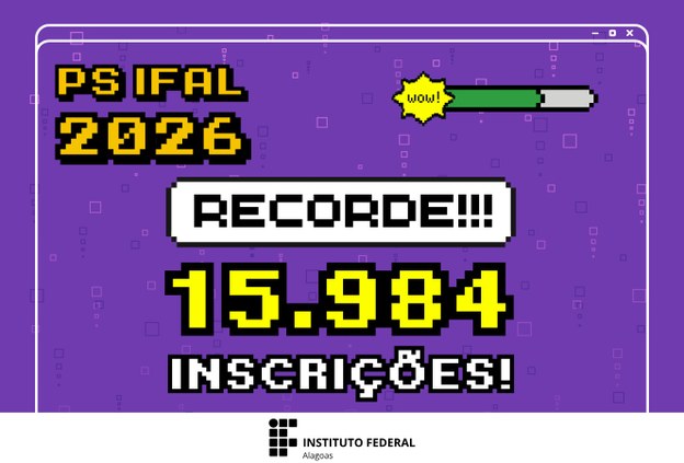 Exame de Seleção Ifal 2026 tem recorde de inscritos: confira lista de homologações