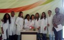 Estudantes apresentaram experiências em exposição de química