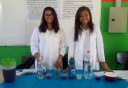 Estudantes apresentaram experiências em exposição de química