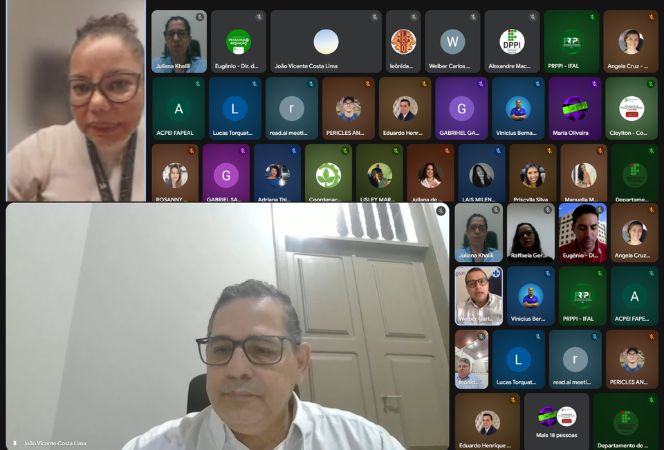 Apresentação ocorreu durante encontro virtual para comunidade acadêmica
