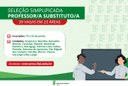 Processo seletivo para professor substituto