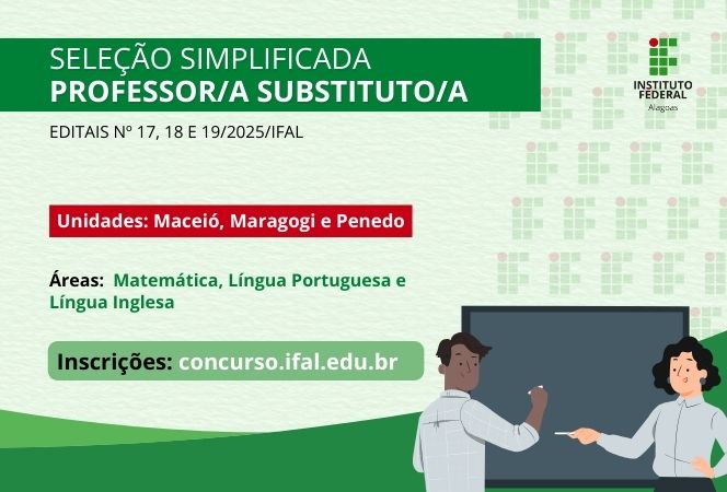 Seleção para professores substitutos