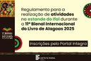 Servidores podem propor atividades para o estande do Ifal na Bienal do Livro