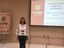 A professora do Campus Maceió, Adriana Thiara promoveu o minicurso  “Apresentação de trabalhos acadêmicos como falar em público”,.jpg