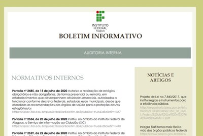 Boleim Informativo da Auditoria Interna já tem 13 edições.jpg