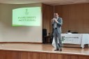 Reitor Carlos Guedes durante abertura do Planejamento 2020