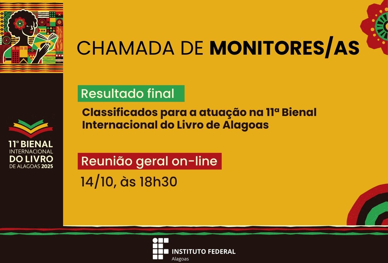 Resultado final da chamada de monitores