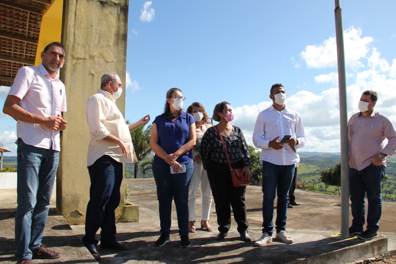 Comitiva do Ifal visita município de Quebrangulo, atingido por enchente nas últimas semanas