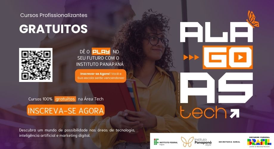 Ifal e Instituto Panapaná abrem inscrições para cursos na área de TI