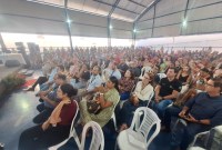 Servidores do Ifal, autoridades e a comunidade local prestigiaram a solenidade 