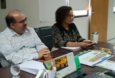 Este foi o primeiro encontro para renovar o apoio da instituição ao evento