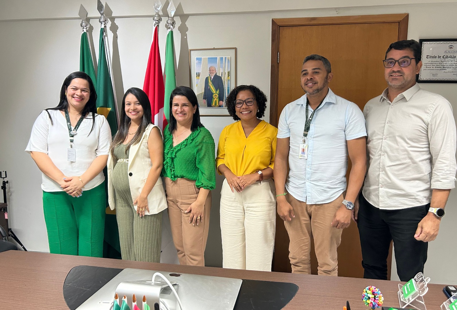 Posse da nova servidora do Ifal