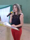 Ana Cristina Nascimento Cavalcante falou do enfrentamento de desafios sociais lançados pela profissão.