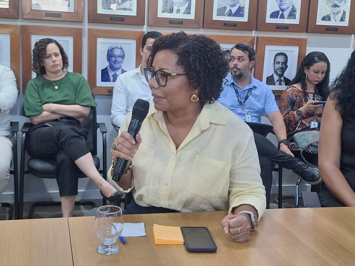 Pró-reitora Eunice Palmeira marcou presença.jpeg