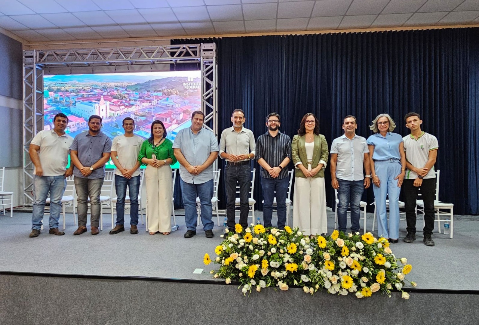 Inauguração da sede provisória do Ifal em Girau do Ponciano