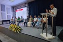 Reitor Carlos Guedes durante inauguração da sede provisória do Ifal em Girau do Ponciano