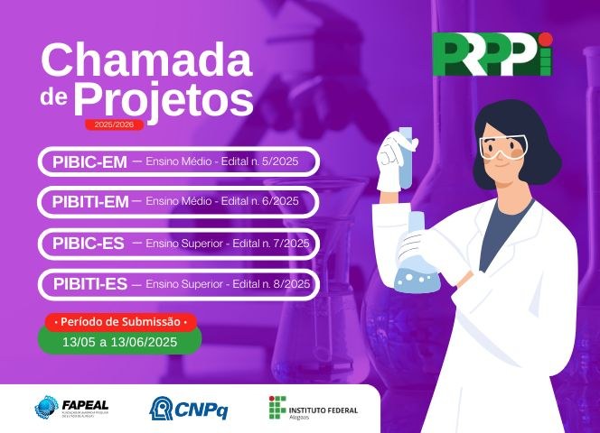 Chamada de projetos - 2025 e 2026