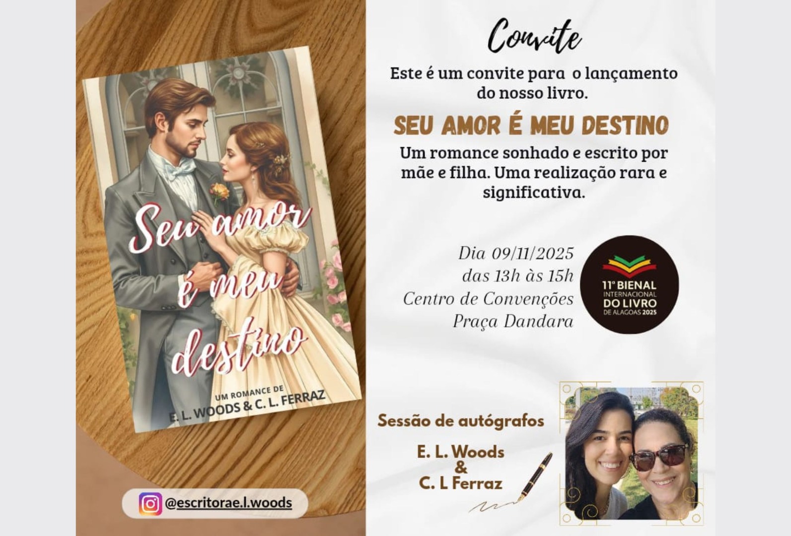 Servidora lançará livro na Praça de Autógrafos