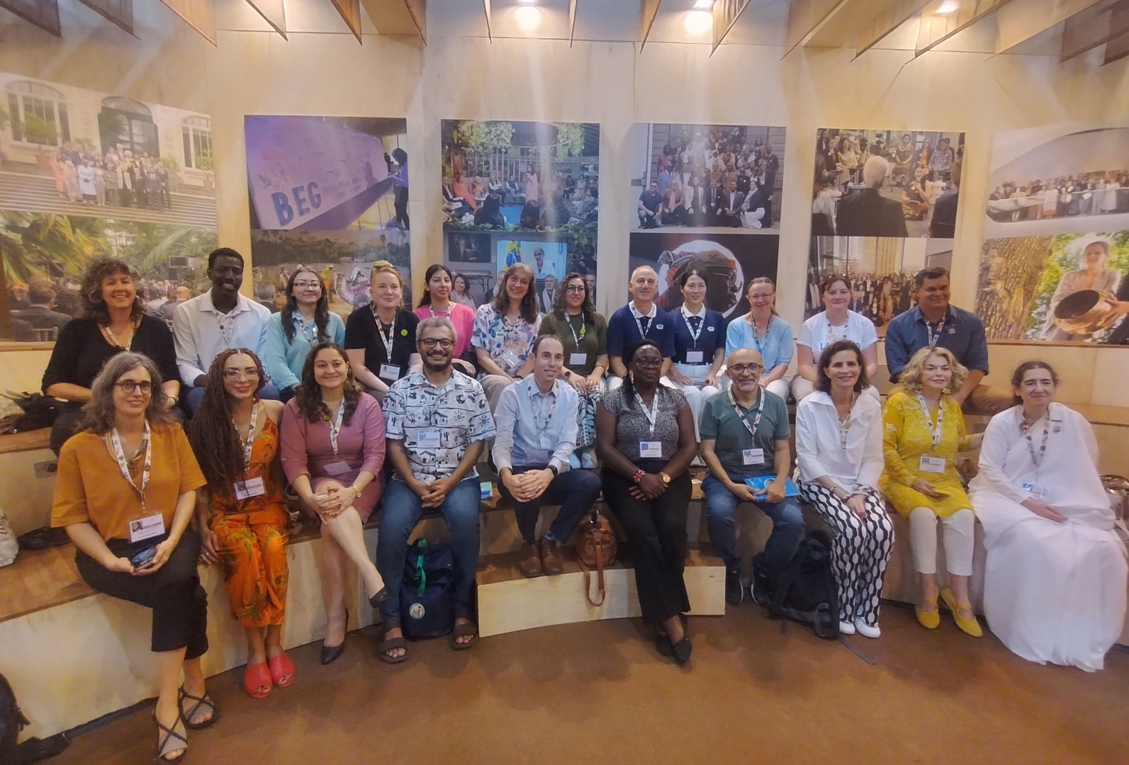 Professor Cosme Rogério após participar do Painel do Balanço Ético Global
