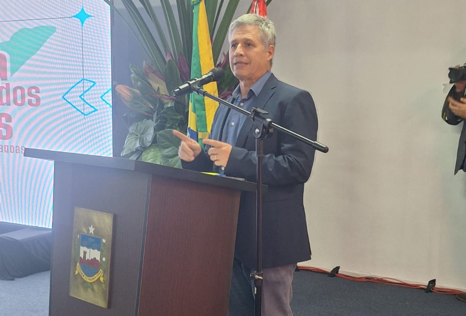 Ministro Paulo Teixeira no Palácio República dos Palmares