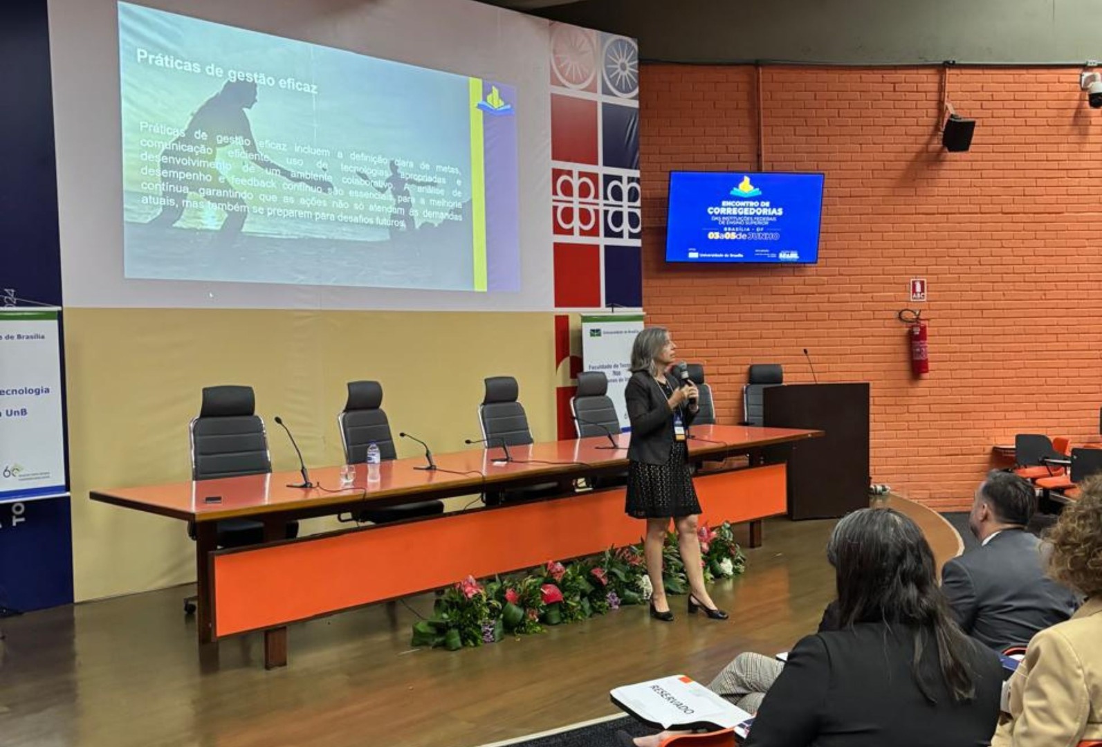 Evento é realizado na UnB, em Brasília