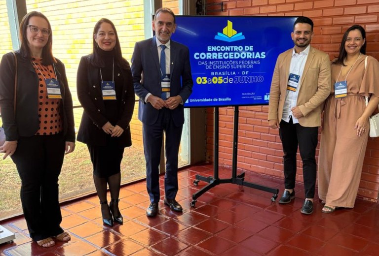 Reitor e representantes da Corregedoria, Ouvidoria e Auditoria participam do evento