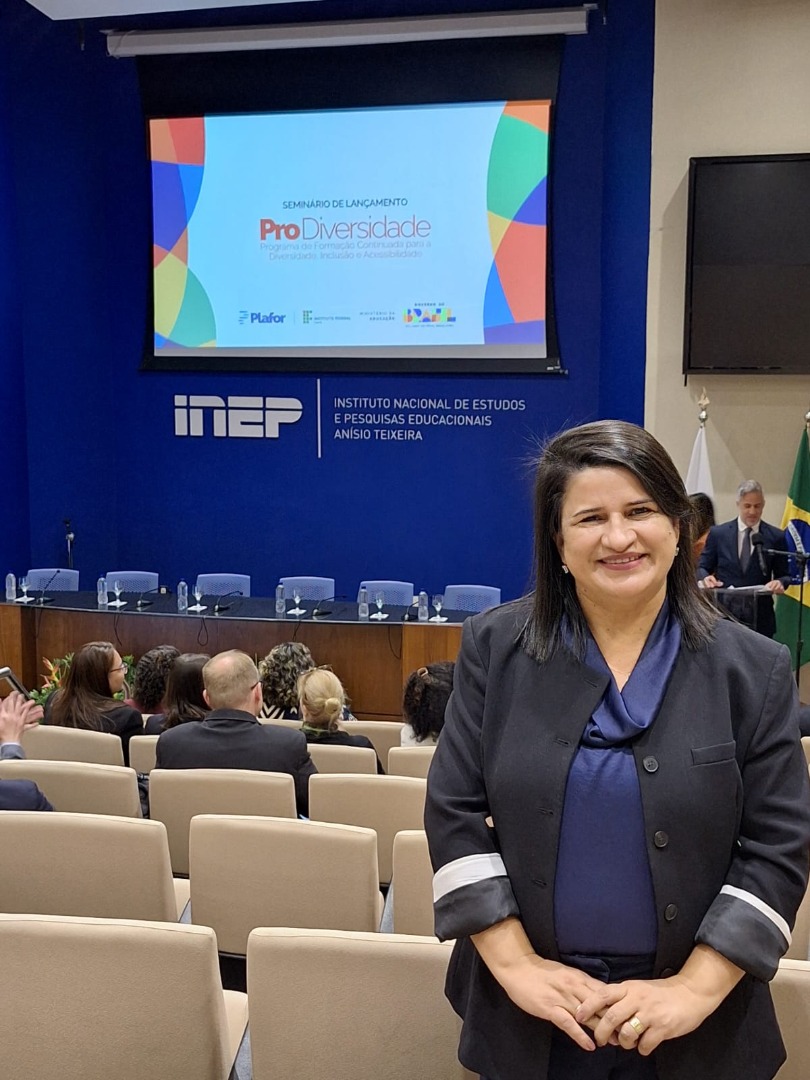 Cledilma Costa, pró-reitora de Ensino da instituição, marcou presença.jpeg