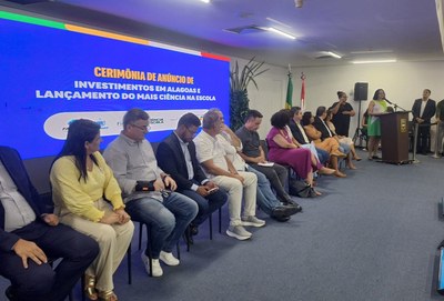 Ifal participa do lançamento do Mais Ciência na Escola