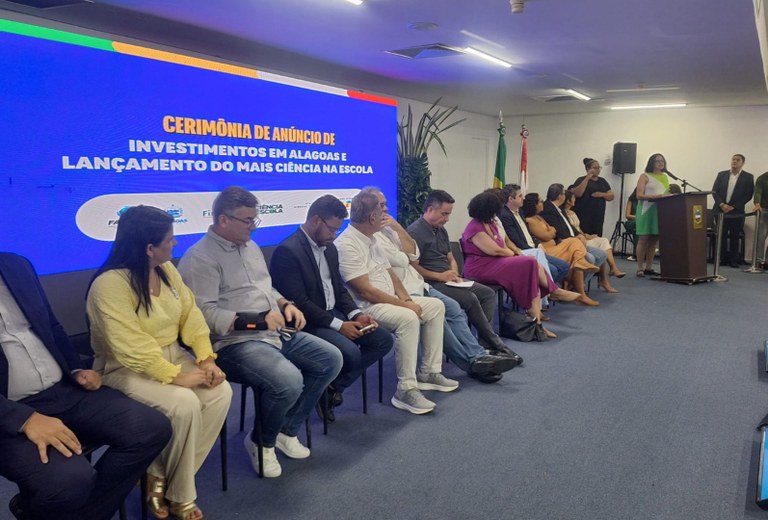 Ifal participa do lançamento do Mais Ciência na Escola