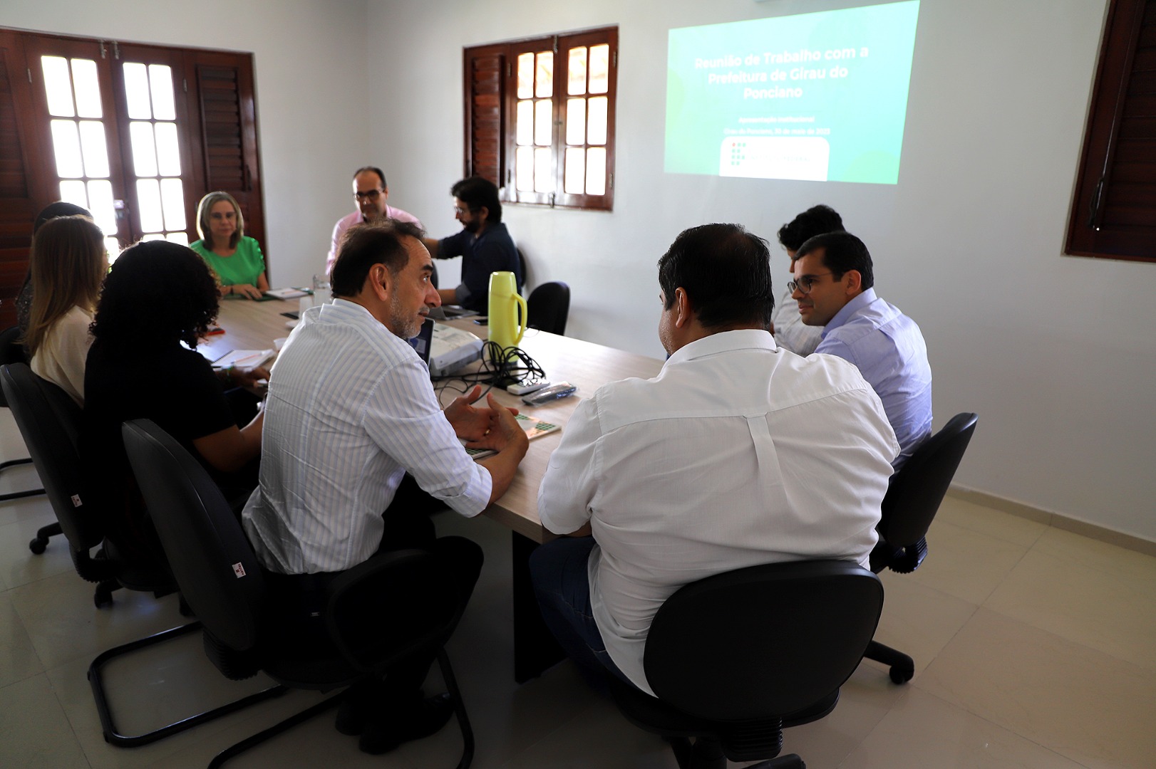 Ifal Prefeitura discutem criação de um Centro de Referência em Girau do Ponciano