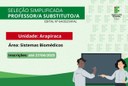Seleção de professor substituto para o Campus Arapiraca