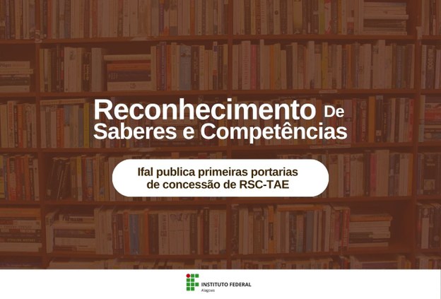 Ifal publica primeiras portarias de concessão de RSC-TAE