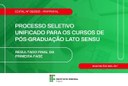 Ifal publica resultado final da primeira fase do edital de especializações