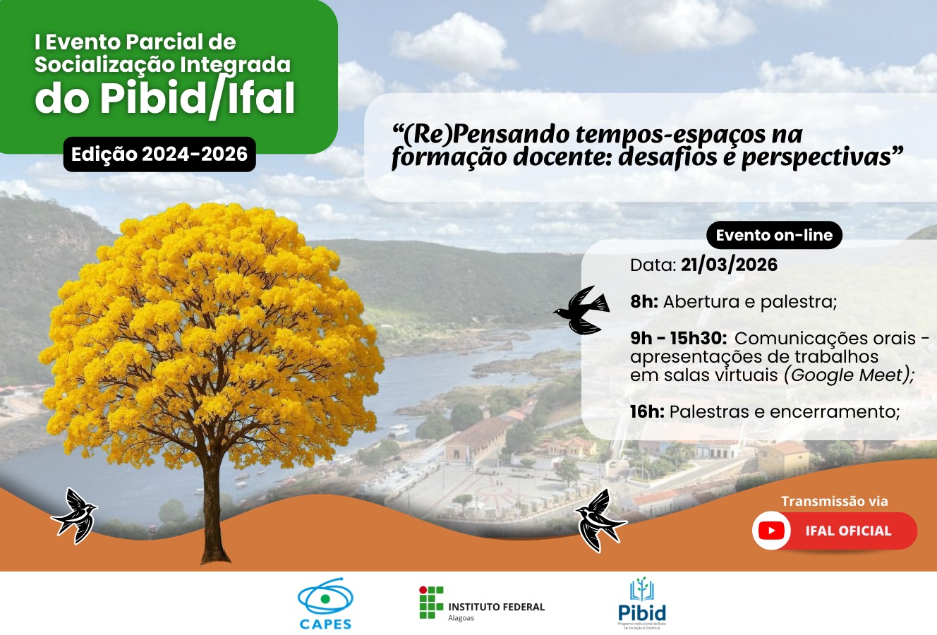 Ifal realiza segundo momento do Evento Parcial de Socialização do Pibid