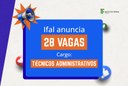Ifal recebe 28 novos código de vaga