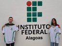 Matteo e Inês vieram da Itália e realizarão suas atividades de intercâmbio no Campus Maceió.jpeg