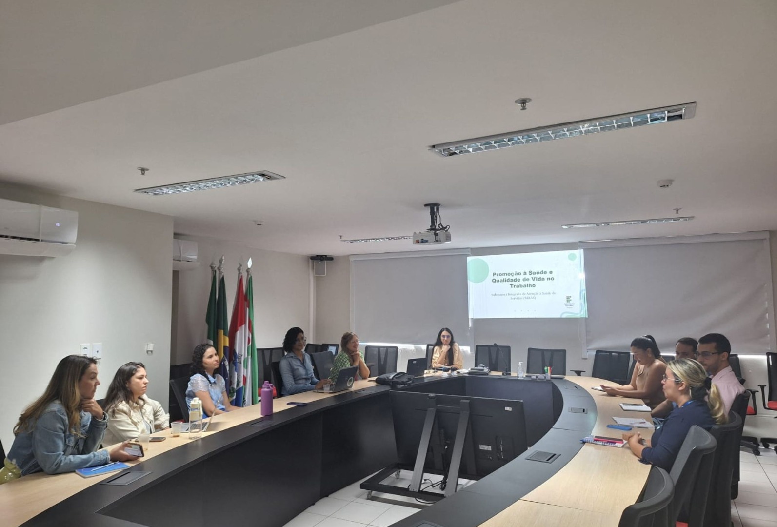 Servidores do Ifal apresentam estrutura da perícia e a atuação da equipe de promoção à saúde