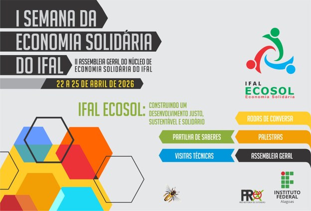 Ifal reúne núcleos para 1ª Semana de Economia Solidária
