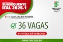Inscrições abertas para curso técnico subsequente em Agropecuária