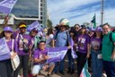 Servidores e estudantes do Ifal participam de Marcha das Margaridas