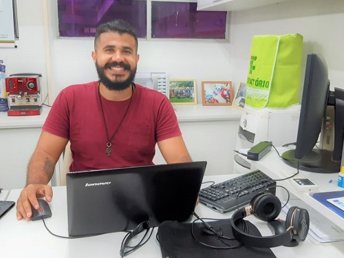 Kátryson Muniz atua como técnico em Eletrotécnica no mesmo local onde aprendeu o ofício, Campus Palmeira dos Índios.jpg
