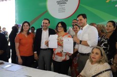 Convênio assinado entre o Ifal, o Ministério da Mulher e a Prefeitura de Marechal Deodoro