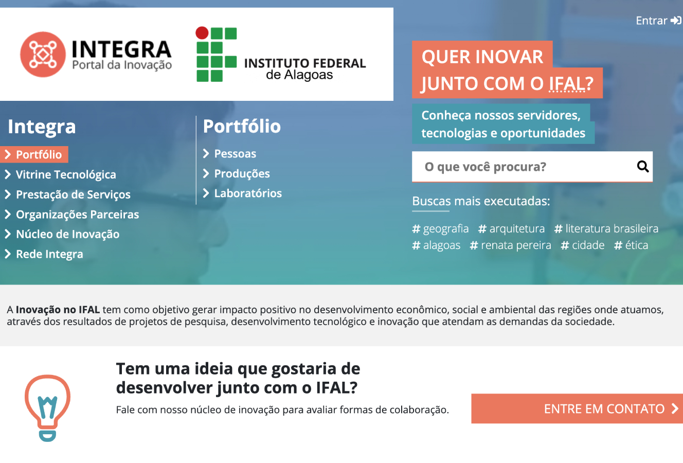 Portal Integra do Ifal