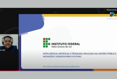 Palestra inicial do Eitic