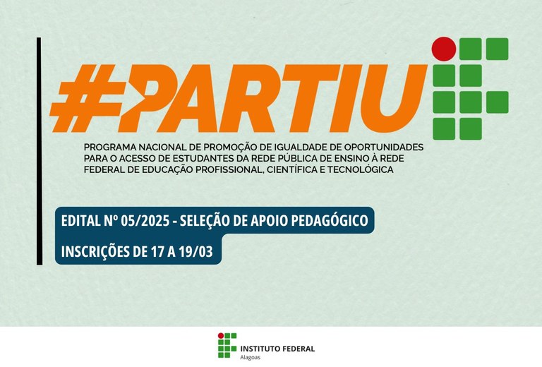 Seleção de 16 servidores do Ifal